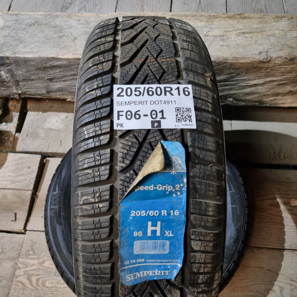 205/60R16 SEMPERIT DOT4911