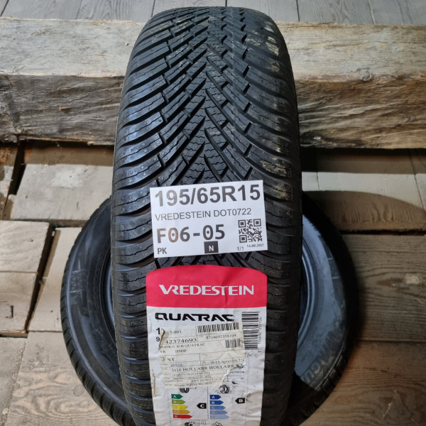 195/65R15 VREDESTEIN DOT0722