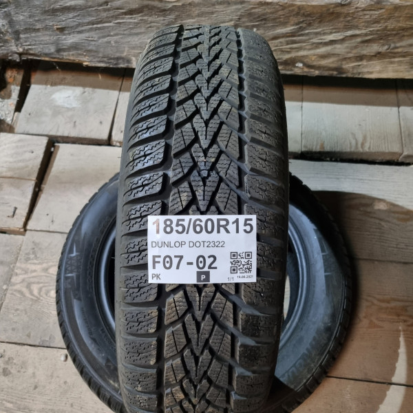 185/60R15 DUNLOP DOT2322