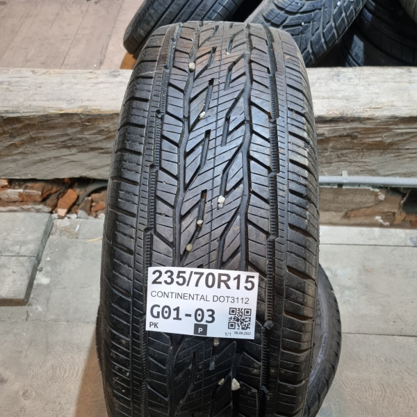 235/70R15 CONTINENTAL DOT3112
