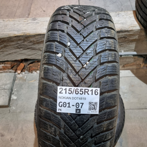 215/65R16 NOKIAN DOT4819