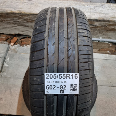 205/55R16 FULDA DOT0715