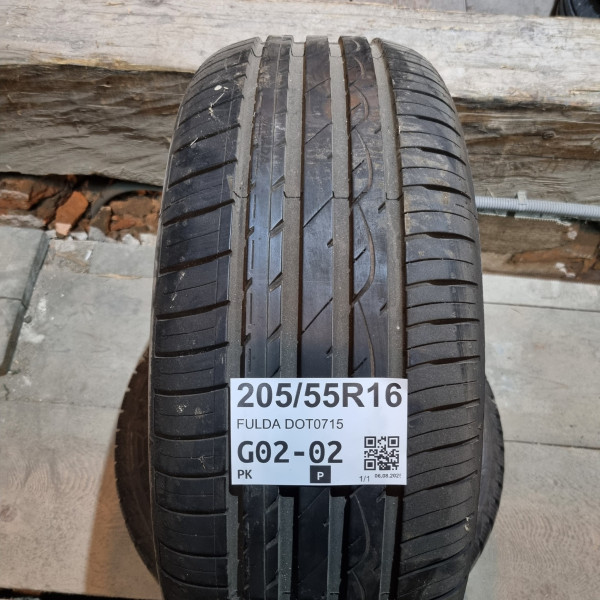 205/55R16 FULDA DOT0715