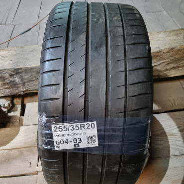 265/35R20 MICHELIN DOT0119