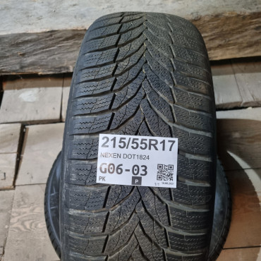 215/55R17 NEXEN DOT1824
