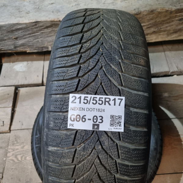 215/55R17 NEXEN DOT1824