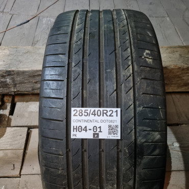 285/40R21 CONTINENTAL DOT0821