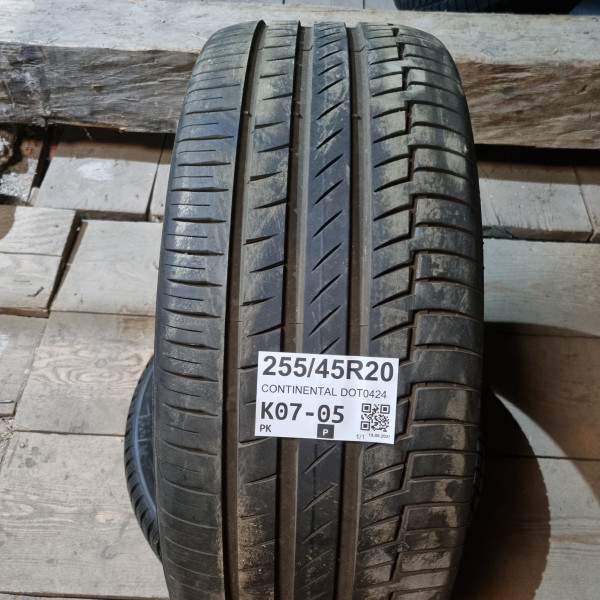 255/45R20 CONTINENTAL DOT0424