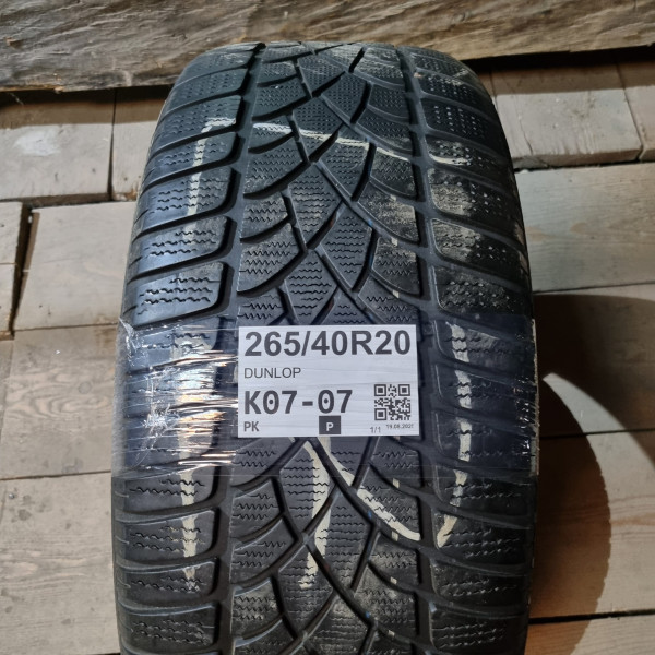 265/40R20 DUNLOP