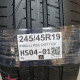 245/45R19 PIRELLI RSC DOT1120