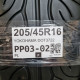 205/45R16 YOKOHAMA DOT3722