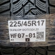 225/45R17 DUNLOP DOT0324,22