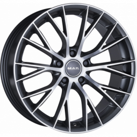 MAK MUNCHEN 8.5x19 5x112 ET28 GUN MET-MIRROR FACE 76