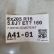 6x205 R16 5.0J? ET? 160 7.00R16 SEMEPERIT