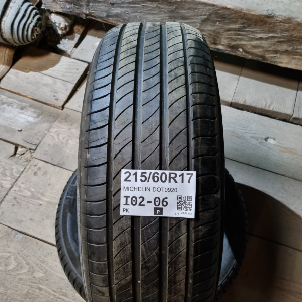 215/60R17 MICHELIN DOT0920
