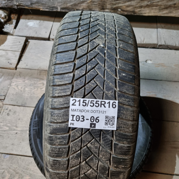215/55R16 MATADOR DOT3121