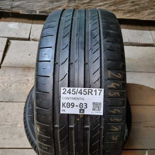 245/45R17 CONTINENTAL