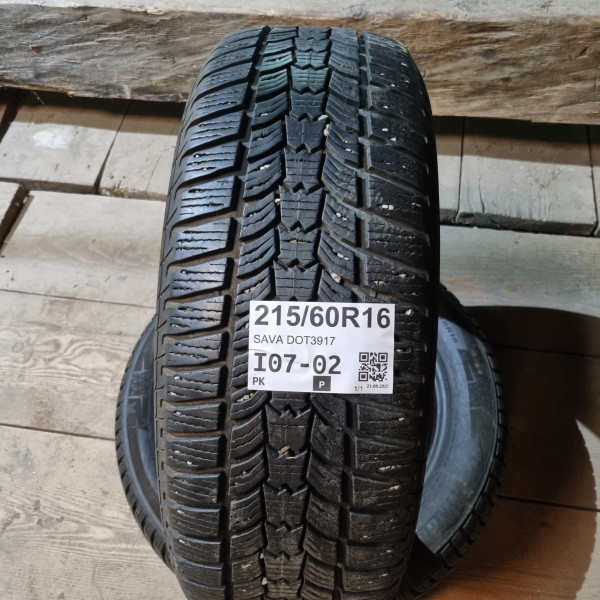 215/60R16 SAVA DOT3917