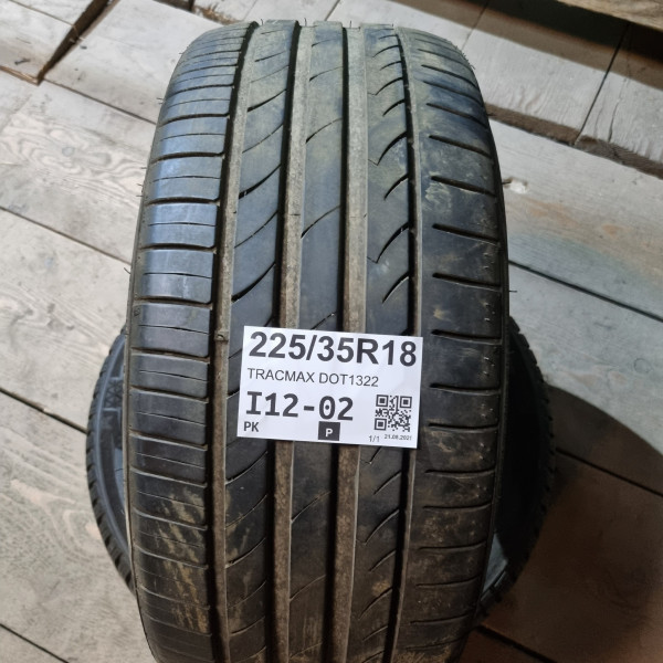 225/35R18 TRACMAX DOT1322