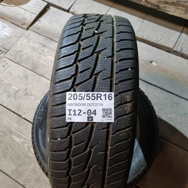 205/55R16 MATADOR DOT2719