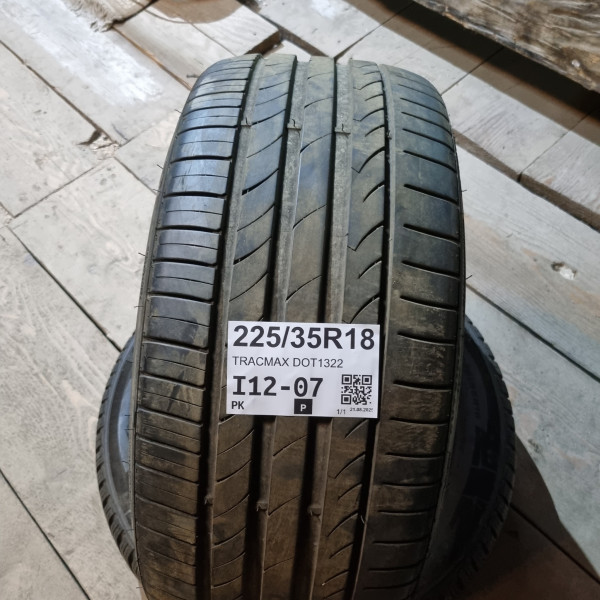 225/35R18 TRACMAX DOT1322