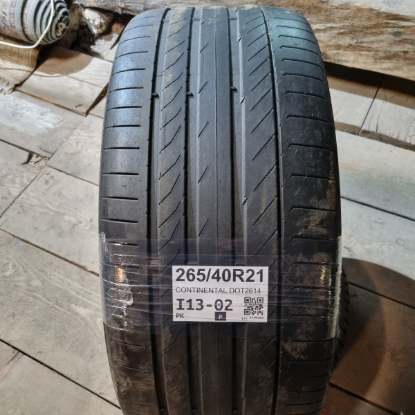 265/40R21 CONTINENTAL DOT2614