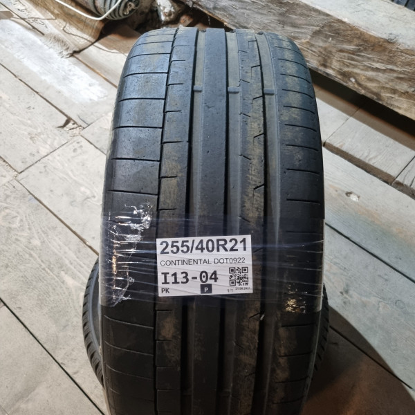 255/40R21 CONTINENTAL DOT0922
