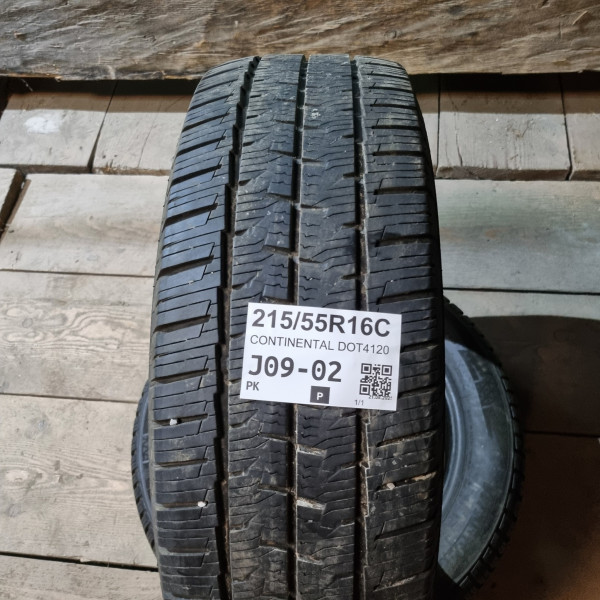 215/55R16C CONTINENTAL DOT4120