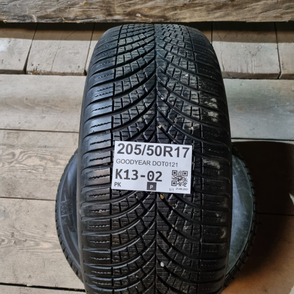 205/50R17 GOODYEAR DOT0121