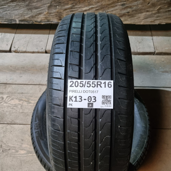 205/55R16 PIRELLI DOT0517
