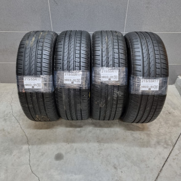 215/55R17 PIRELLI DOT4721,20,15