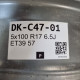 5x100 R17 6.5J ET39 57