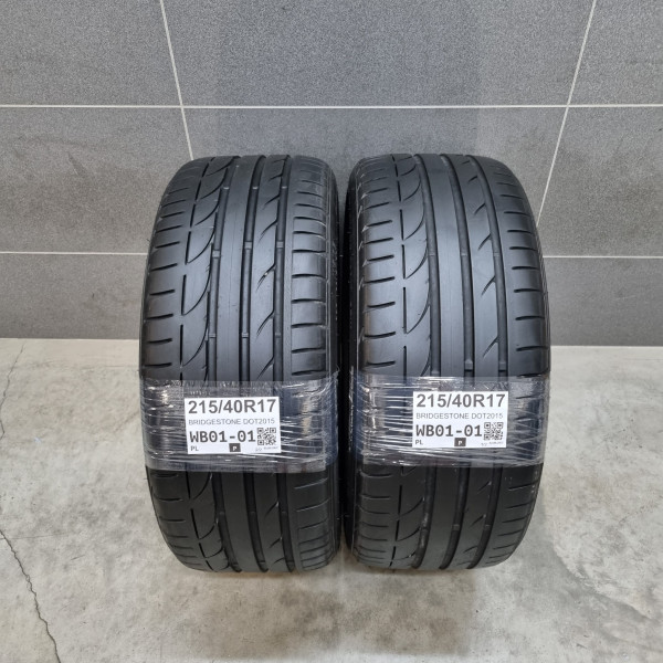 215/40R17 BRIDGESTONE DOT2015