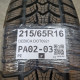 215/65R16 DEBICA DOT0921