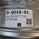 5x110 R17 7.0J ET35 65