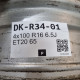 4x100 R16 6.5J ET20 65