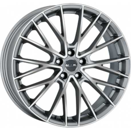 MAK SPECIALE-D 9.5x19 5x112 ET20 GRAPHITE MIRROR FACE 66.45