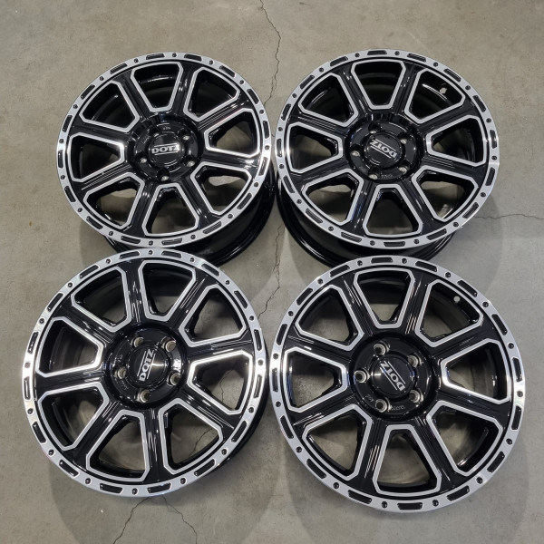 5x120 R18 8.0J ET30 72.6 DOTZ Kalahari Dark BlackPolished